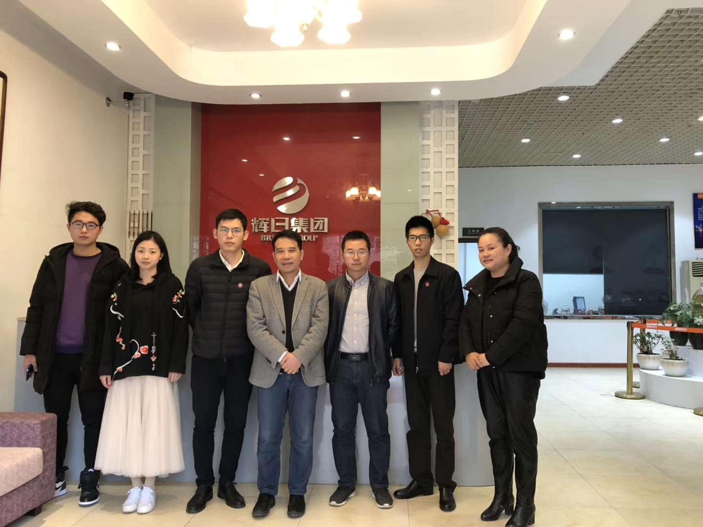 我院领导带队走访企业巡查学生顶岗实习情况
