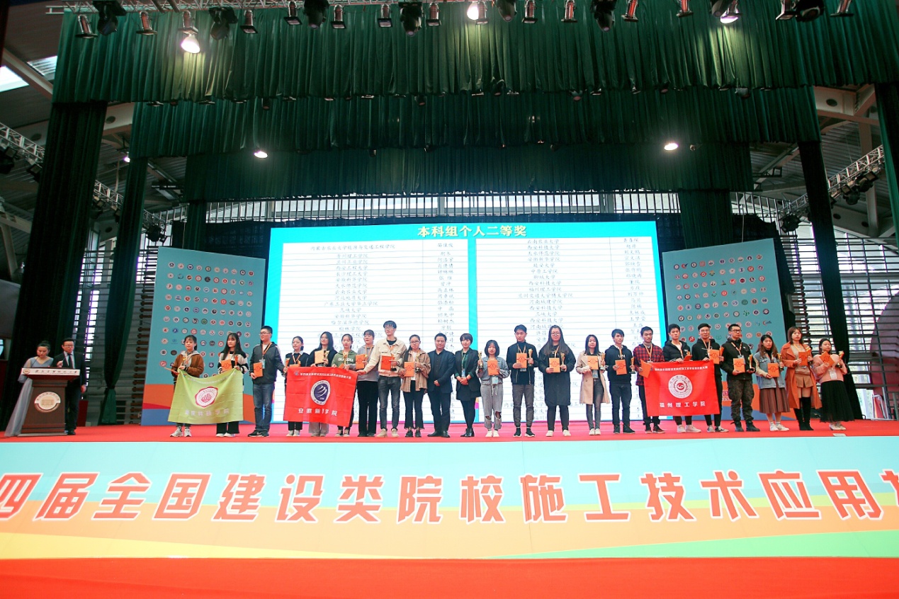 我院学生在第四届全国建筑类院施工技术应用技能大赛获得佳绩