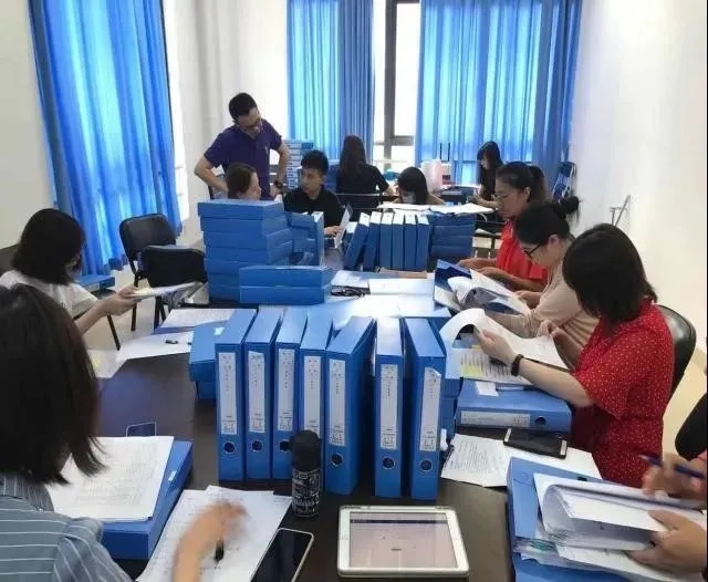 福州理工学院应用科学与工程学院联合商学院开展本科教学合格评估材料互查工作